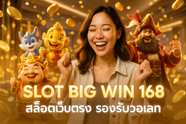 SLOT BIG WIN 168 สล็อตเว็บตรง รองรับวอเลท