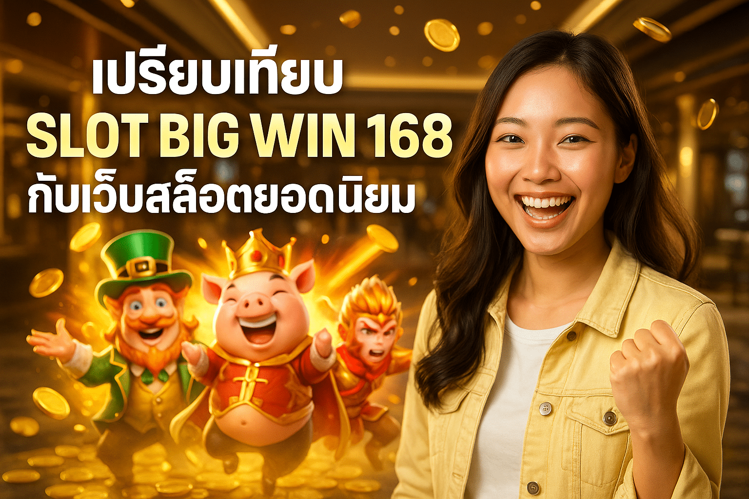 เปรียบเทียบ SLOT BIG WIN 168 กับเว็บสล็อตยอดนิยม