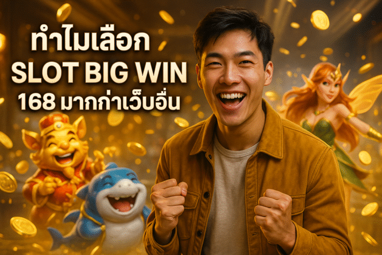 ทำไมเลือก SLOT BIG WIN 168 มากกว่าเว็บอื่น